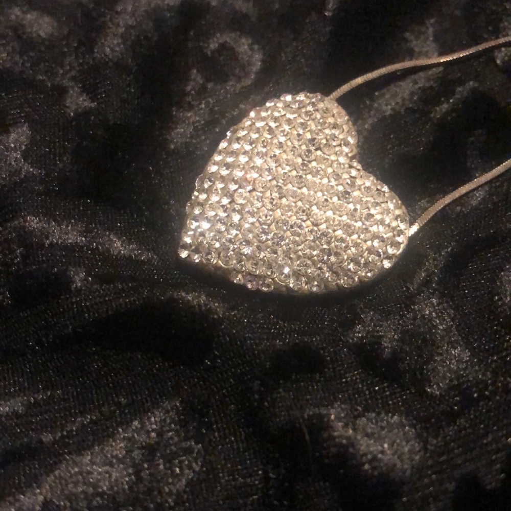 Anatoli Brighton Crystal Heart Necklace